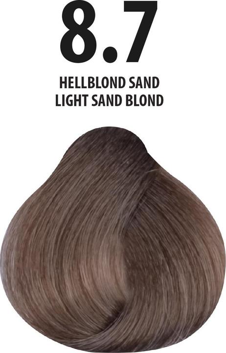 Produktbild FemMas 8.7) Haarfarbe Hellblond Sand 100ml (Hellblond sand)