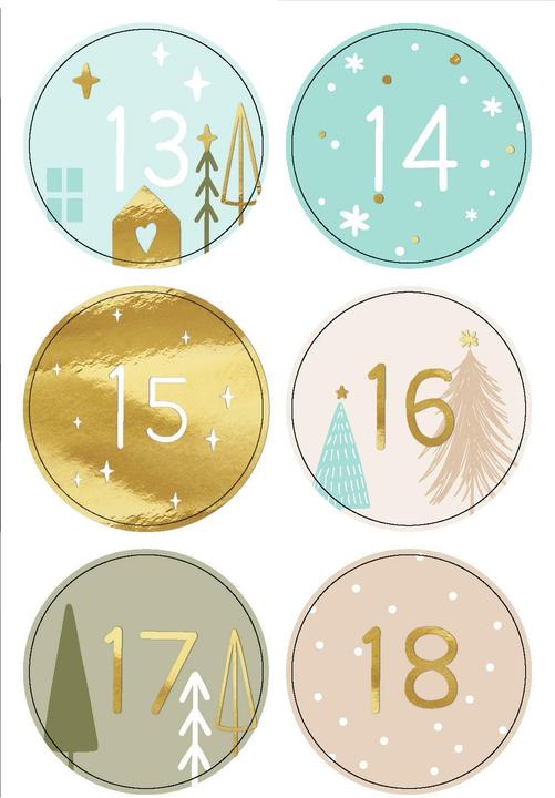 Actual product image Ursus Advent Calendar Sweet Home, Motifs: Christmas, Filled