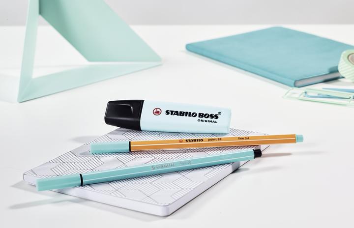 Produktbild STABILO BOSS ORIGINAL Pastel Textmarker (Pastell, 5 mm, 4 x)