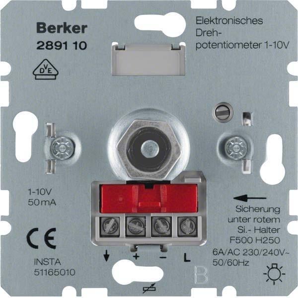 Immagine prodotto Berker UP Potenziometro rotante elettronico 289110 tiometro 1-10V con softkey
