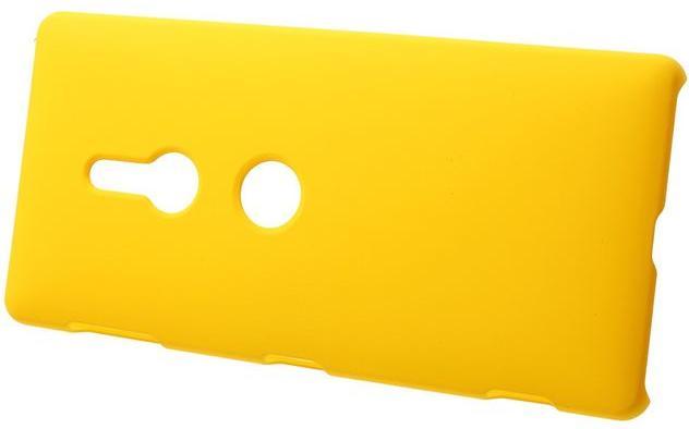 Actual product image MU Classic Rubberized hard plastic cover (Sony Xperia XZ2)