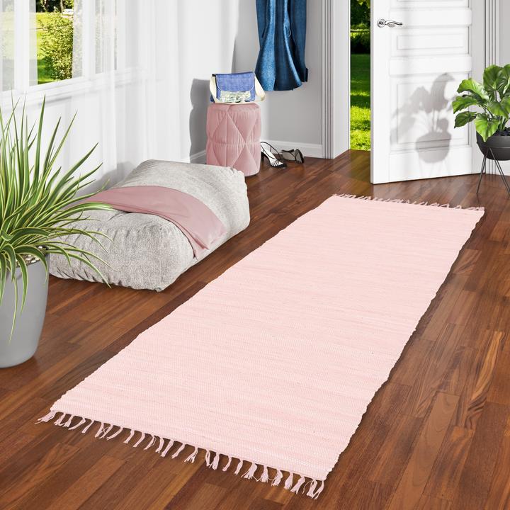 Produktbild Pergamon Baumwolle Natur Teppich Läufer Jolly Cotton (70 x 250 cm)