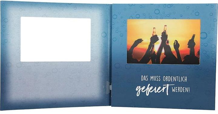 Image du produit Depesche Carte musicale avec lumière Pour un anniversaire Santé! A toi! (1 pcs)