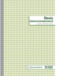 Actual product image Exacompta Manifold "Devis micro entrepreneur", 297 x 210 mm