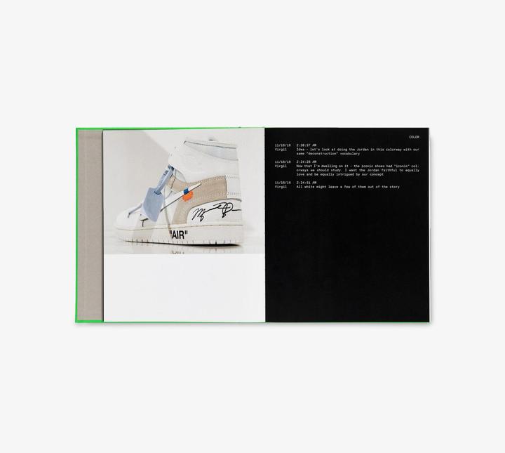 Valeurs nutritives et ingrédients Virgil Abloh. Nike. ICONS (Anglais, Virgil Abloh, 2020)