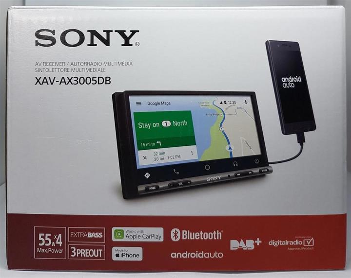 Produktbild Sony XAV-AX3005DB (Android Auto, Apple Carplay)
