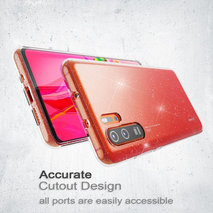 Produktbild Nalia Klare Glitzer Silikon Hülle (Huawei P30 Pro)