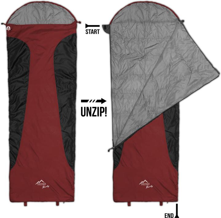 Actual product image Normani Ultralight Sleeping Bag Touring Summer Sleeping Bag - 8474 (210 cm)