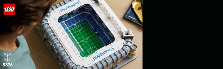 Produktbild LEGO Real Madrid - Santiago Bernabéu Stadion (10299, LEGO Icons, LEGO Seltene Sets)
