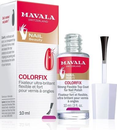 Actual product image Mavala Colorfix Strong Flexible Top Coat 10ml (Top coat)
