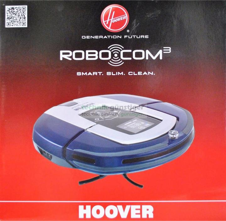 Produktbild Hoover RBC 030 /1 Roboter Staubsauger Robotersauger, Dunkelblau