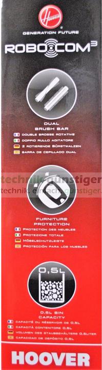 Produktbild Hoover RBC 030 /1 Roboter Staubsauger Robotersauger, Dunkelblau
