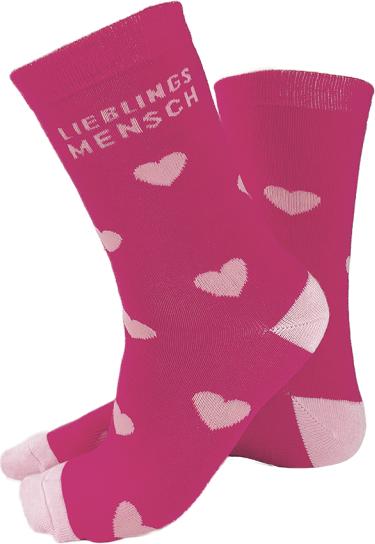 Image du produit Geschenksocken Coole Socke - Lieblingsmensch - Grösse 36-40 - von (36 - 40)