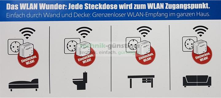 Image du produit Devolo dLAN 500 WiFi Powerline Starter Kit 3 adaptateurs (500 Mbit/s)