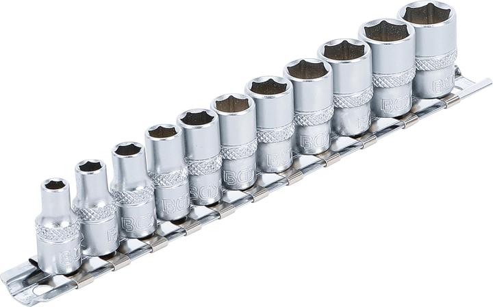 Actual product image BGS Socket spanner socket set (1/2", 3/16", 7/32", 1/4", 9/32", 5/16", 11/32", 3/8", 13/32", 7/16")