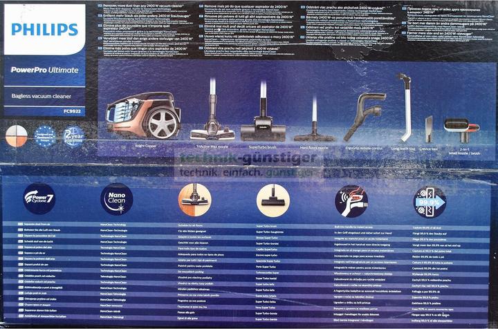 Actual product image Philips FC9922/09 PowerPro Ultimate Bagless Vacuum Cleaner