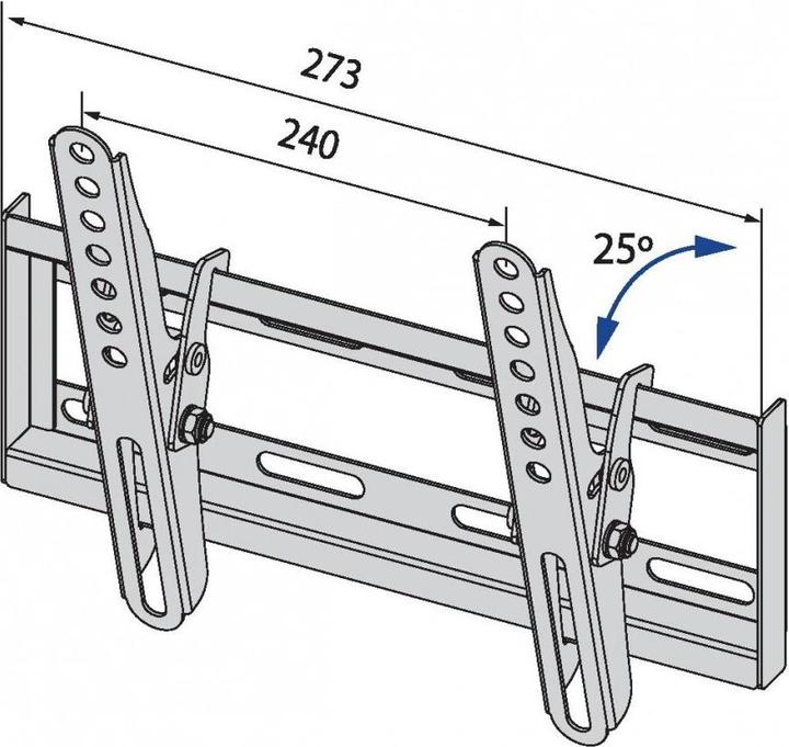 Immagine prodotto Lenovo Supporto a parete per TV fino a 42 20kg max VESA 200 (AJXT4220TI251) (Muro, 42", 20 kg)
