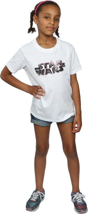Produktbild Star Wars The Last Jedi Spray Logo TShirt Mädchen (152, 158)