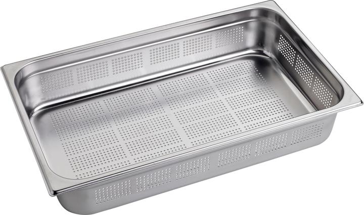 Produktbild Inox Garbehälter GN 1/1 gelocht, 100 mm (GN 1/1, 18.54 l)