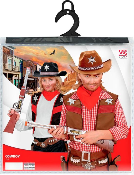 Image du produit Widmann Costume Cowboy veste marron (140)
