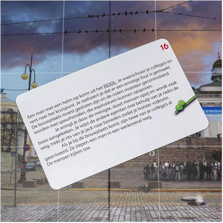 Image du produit Tactic Crime Scene Helsinki NL Jeu de société (Néerlandais)