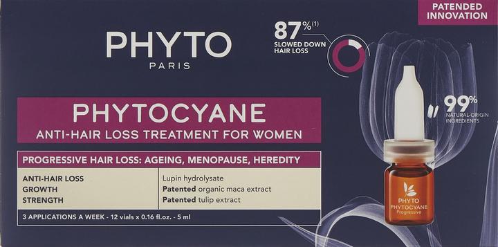 Produktbild Phyto Phytocyane Women Prog französisch 12 Fl 5 ml (Haarpflege set)