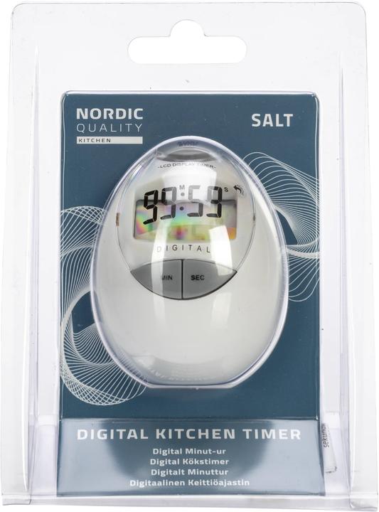 Image du produit Nordic Quality Salt Minuteur de cuisine numérique - Blanc