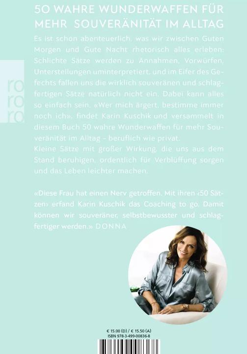 Produktbild 50 Sätze, die das Leben leichter machen (Deutsch, Karin Kuschik, 2022)