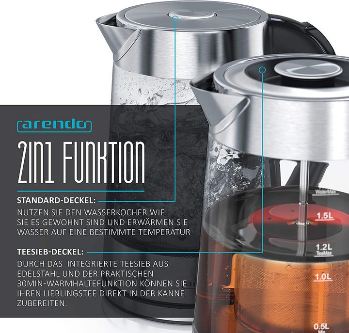 Immagine prodotto Arendo Bollitore (1.70 l)