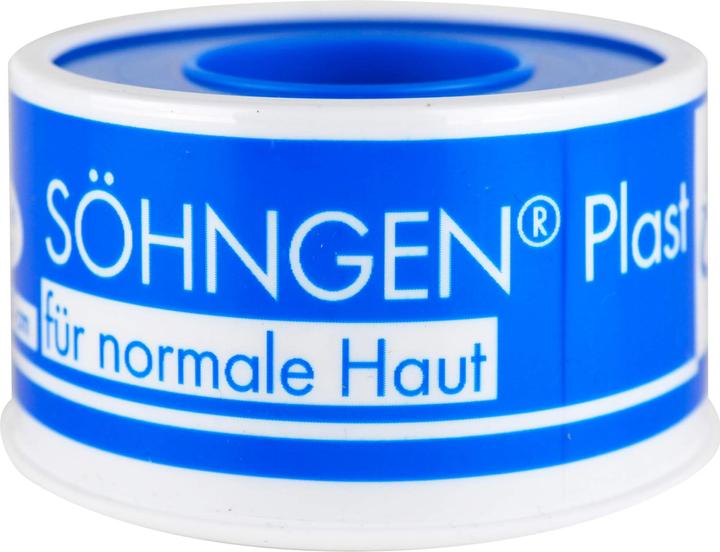 Actual product image Söhngen Roll plaster Plast Dimensions: 2.5 cm x 5m (W x L) Colour: brown (1 x)
