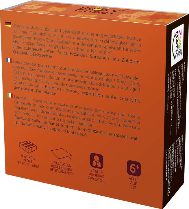 Image du produit Asmodée Rory's Story Cubes (Allemand, Français, Italien)