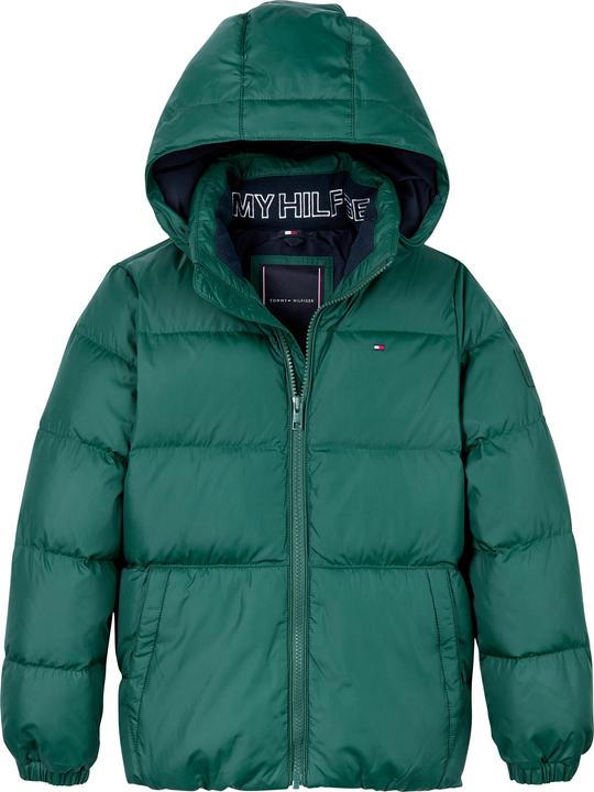 Actual product image Tommy Hilfiger Kids Essential Dons Jas - Groen - Boys - 16 jaar (16)