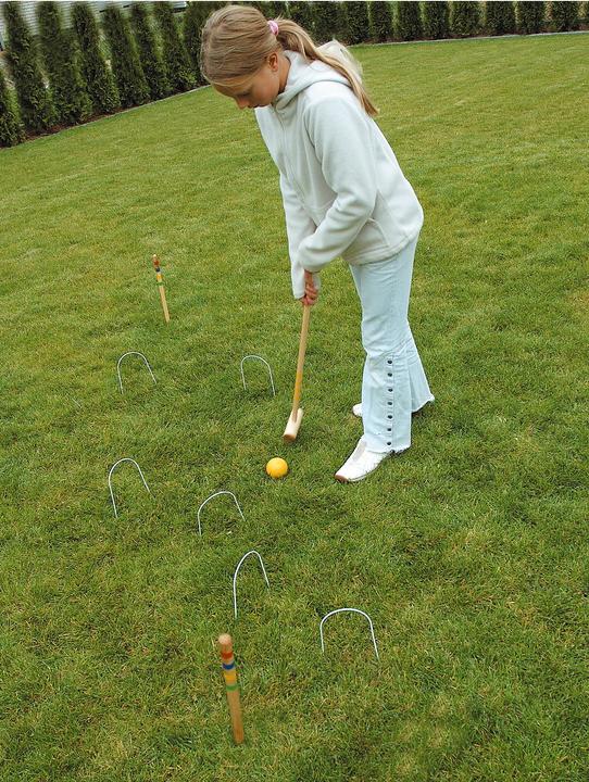 Actual product image Londero Croquet game