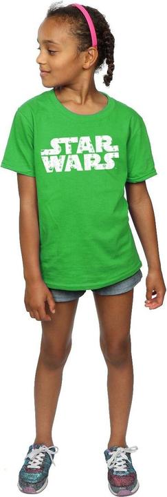 Immagine prodotto Star Wars Christmas Logo Maglietta Ragazze (140, 146)