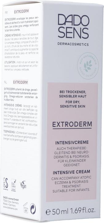 Actual product image Dado Sens EXTRODERM Intensive Cream - Dry & sensitive skin (50 ml, Day cream)
