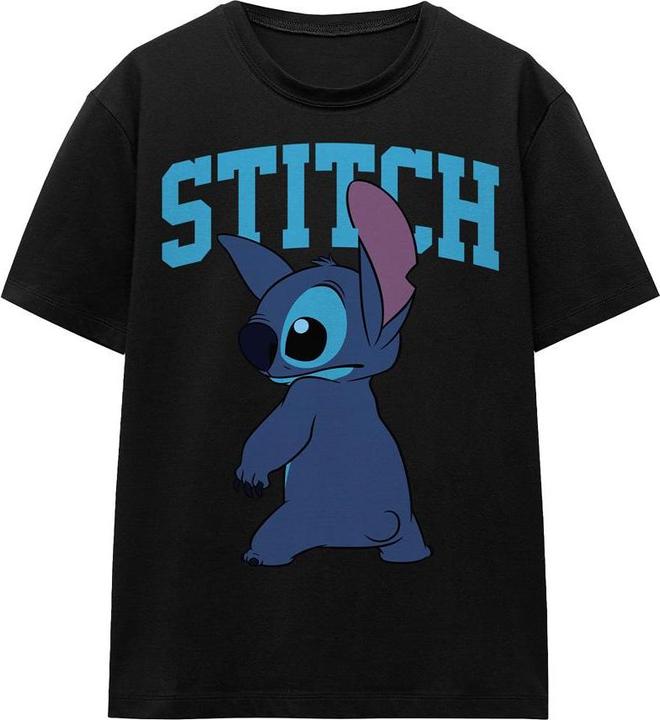Actual product image Lilo & Stitch Unisex Adult Classic Pose T-Shirt (S)