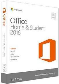 Microsoft Office MAC Home & Student 2016 (1 User, 1 Geräte/User)