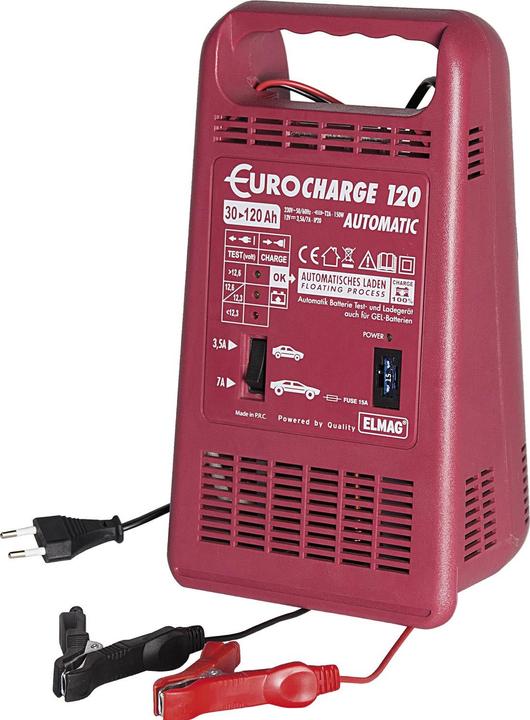 Produktbild Elmag Batterie-Test-/Ladegerät Eurocharge 120 (12V, 7 A)