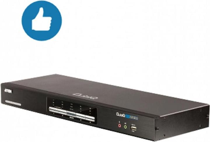 Immagine prodotto Aten 4 porte USB DVI Dual-Link Dual-Link Display/Audio