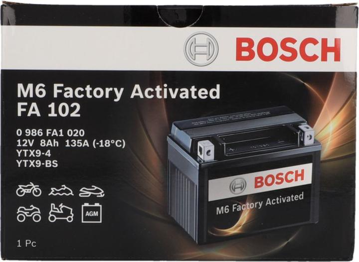 Image du produit Bosch Automotive M6 Factory Activated FA 102 (12 V, 8 Ah, 135 A)
