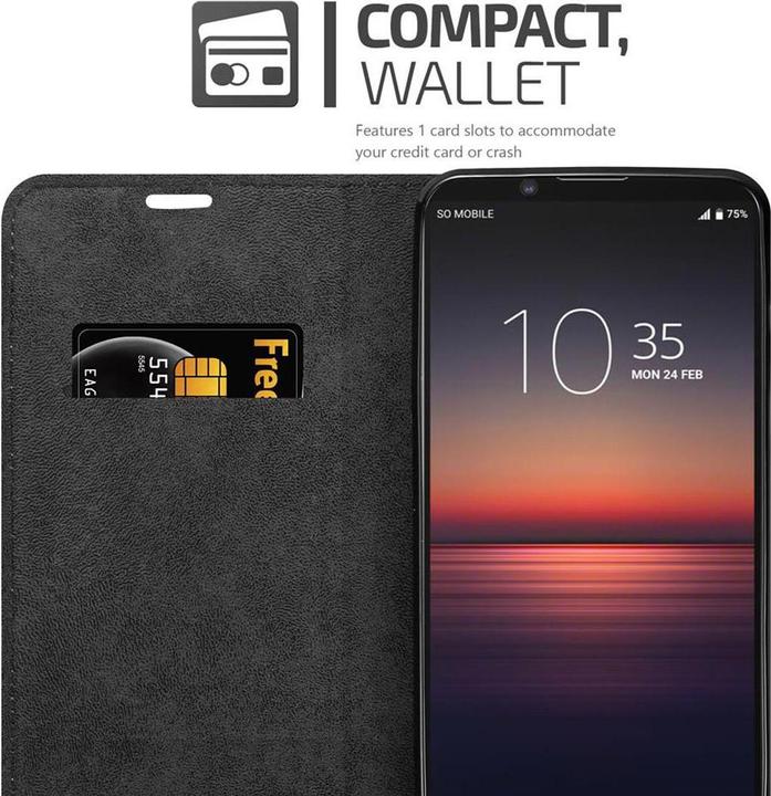 Image du produit Cadorabo Book Couverture magnétique invisible (Sony Xperia 1 II)