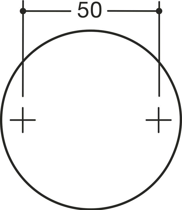 Produktbild Hewi Wandhaken F99 477.90.030 Kunststoff wei 70 mm