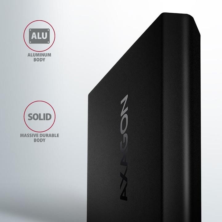 Actual product image Axagon Boitier external USB 3.2 EEM2-UB2 - NVMe M.2 Type 2280 (Noir) (M.2 2280)