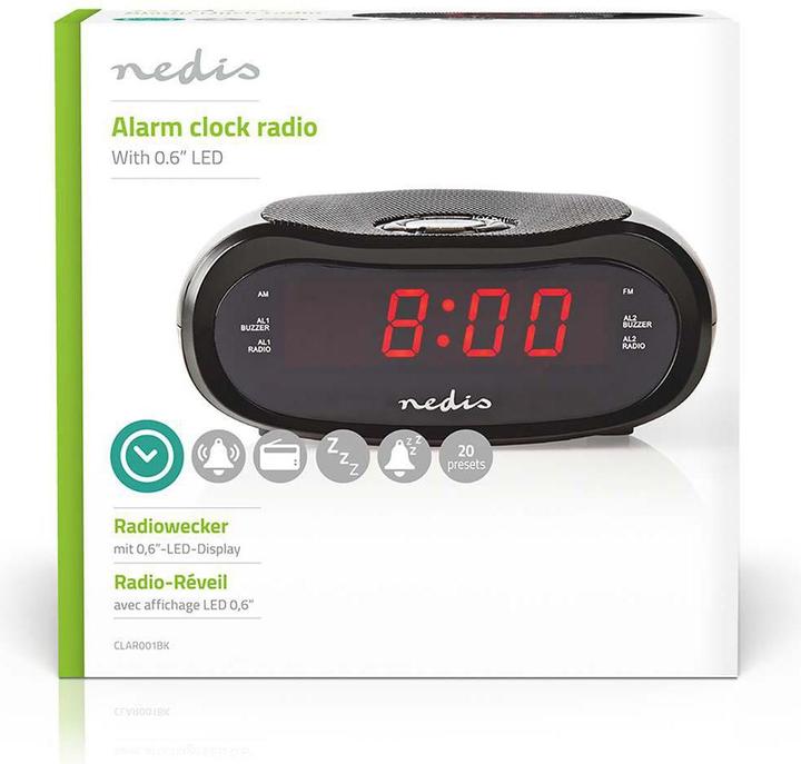 Immagine prodotto Nedis Radiosveglia digitale