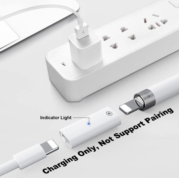 Actual product image PowerGuard Charge Adapter Apple Pencil 1st Gen Lightning female/female (Lightning, Lightning)