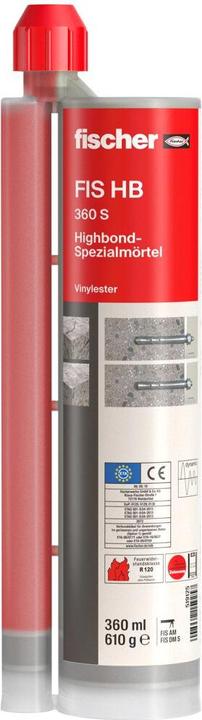 Fischer FIS 519125 Highbond-SpezialmÃ¶rtel FIS HB 345 S (610 g)