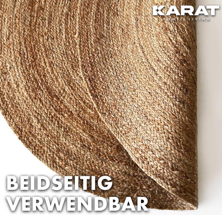 Produktbild Karat Jute-Teppich (120 x 120 cm)