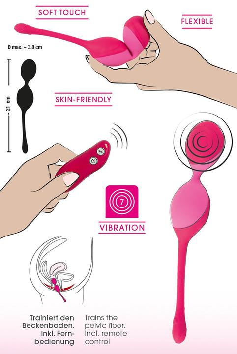 Actual product image Sweet Smile Loveballs Remote Controlled