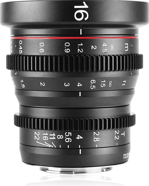 Produktbild Meike 16mm T2.2-22 MFT Cine Lens (Micro Four Thirds, Micro Four Thirds)