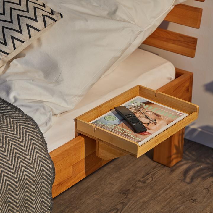 Actual product image Relaxdays Bed tray (33 x 24 x 10 cm)